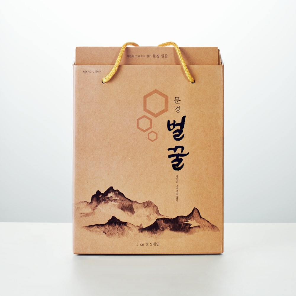 [문경벌꿀] 아카시아 꿀 1kg x 2입