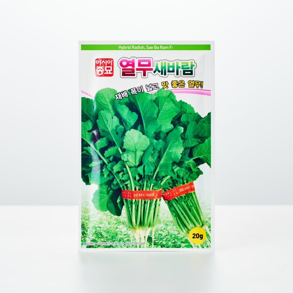 [아시아종묘] 열무새바람 20g